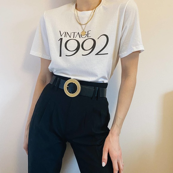 Tops - CUSTOM Birth Year Vintage Graphic Tee